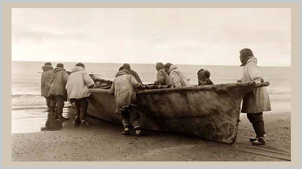 inuit hunting whale